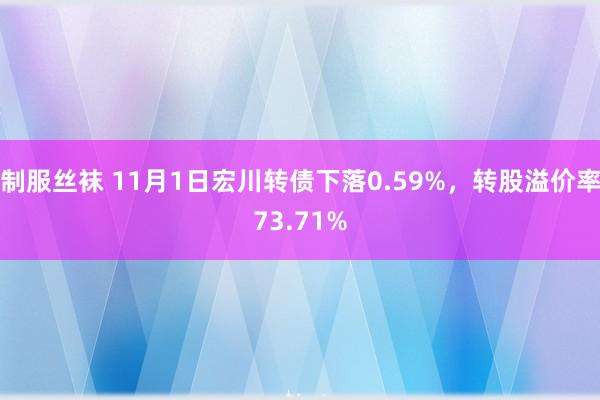 制服丝袜 11月1日宏川转债下落0.59%，转股溢价率73.71%